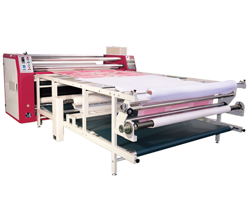 豪華滿(mǎn)油型滾筒印花機(jī)，成衣印花機(jī)